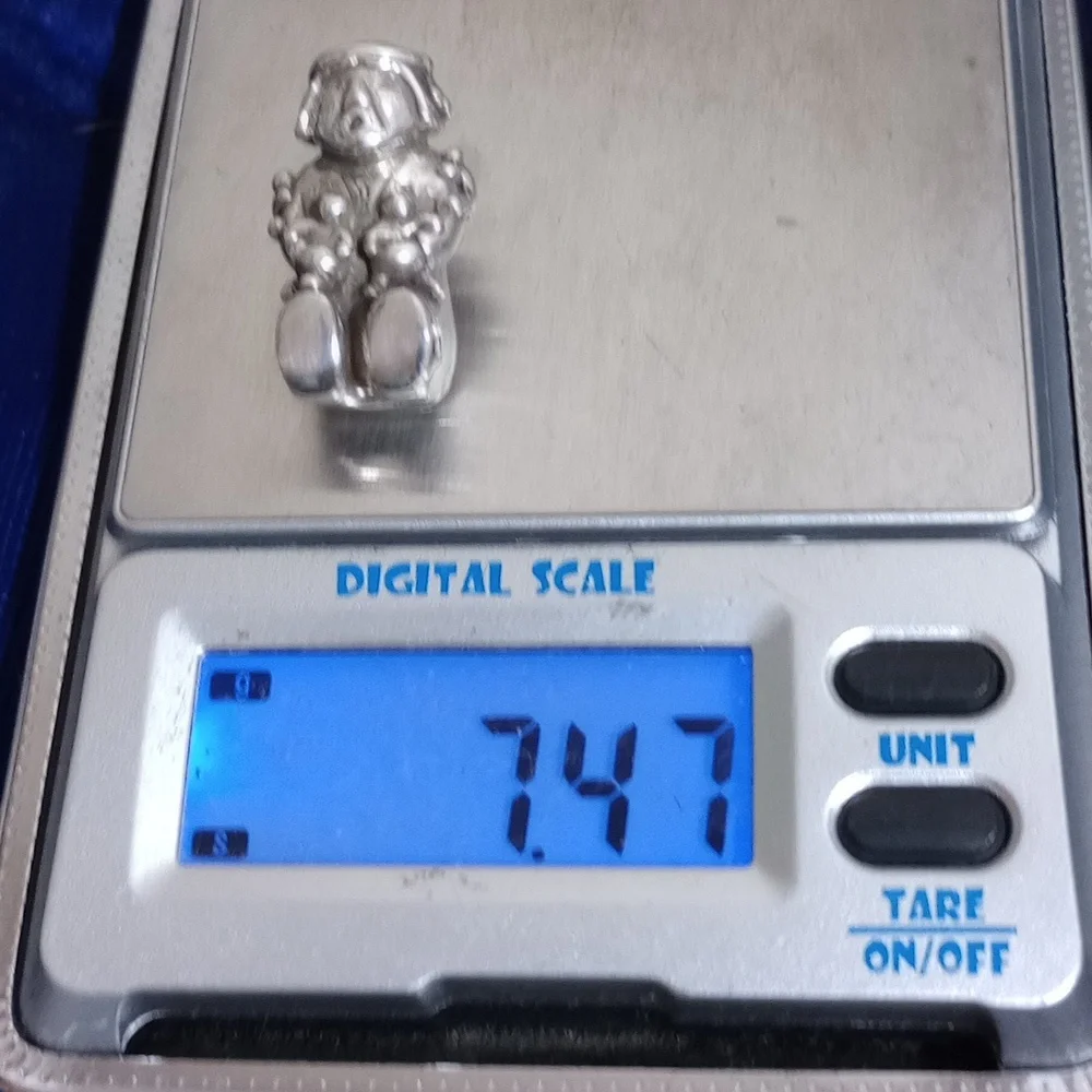 Storyteller Vintage Native American Sterling Silver  Stud Earrings - Picture 10 of 14